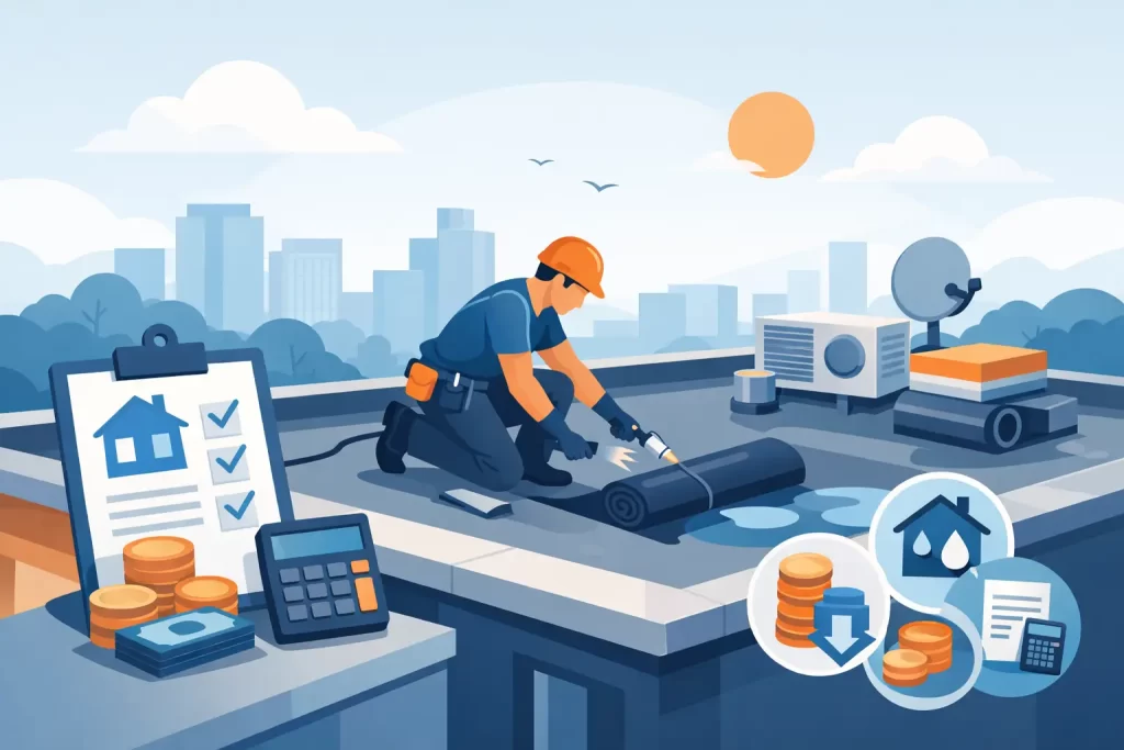 Kosten dakreparatie plat dak uitgelegd