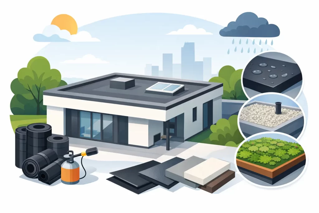 Beste dakbedekking platdak woning kiezen