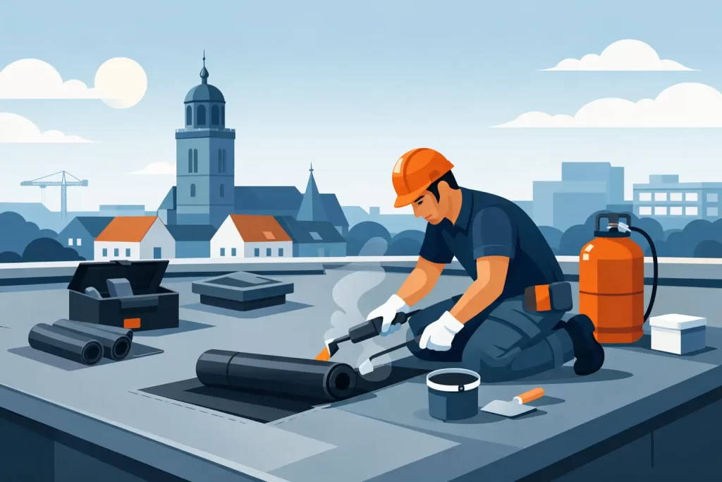 Dakreparatie plat dak Deventer: wat telt