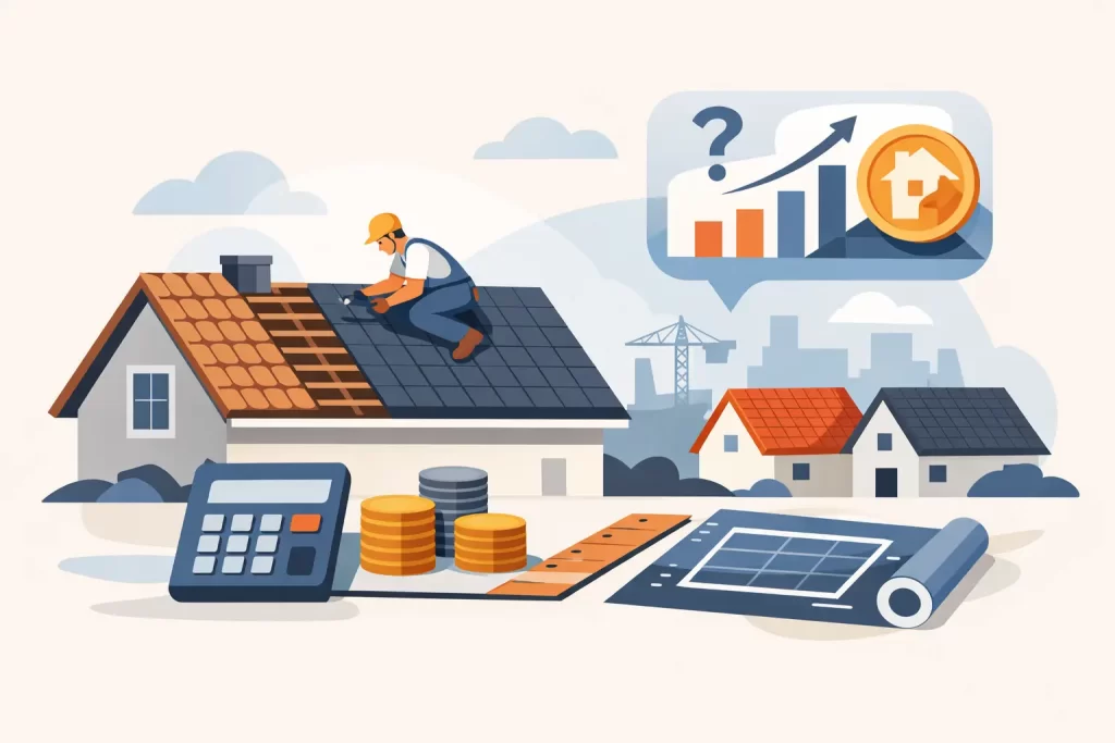 Wat kost dakrenovatie per m2 in 2026?