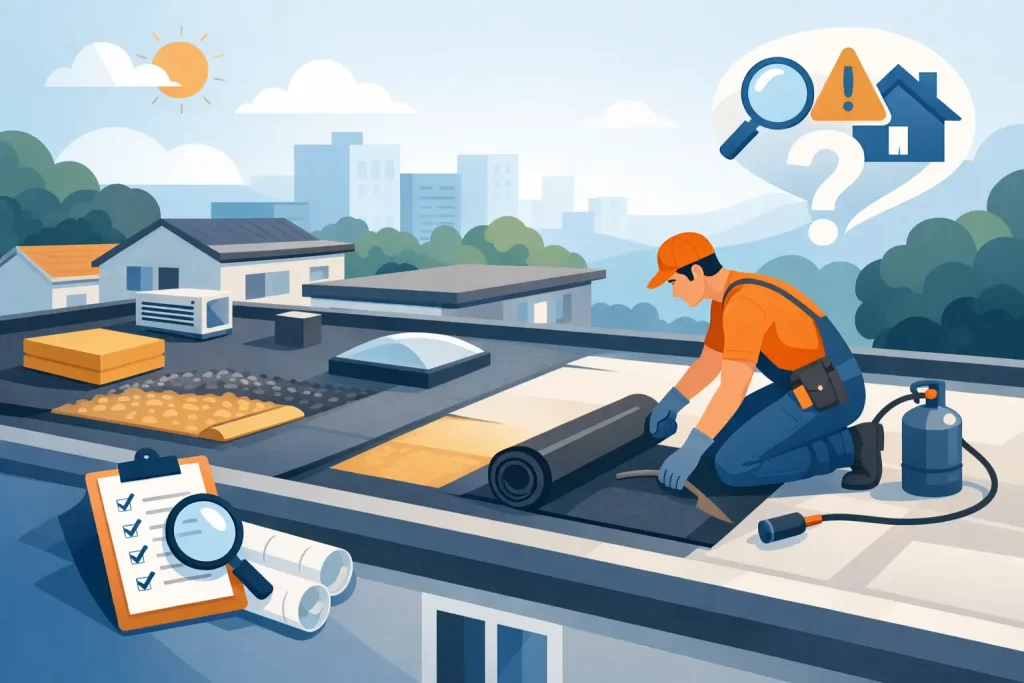 Dakrenovatie plat dak woning: waar let u op?
