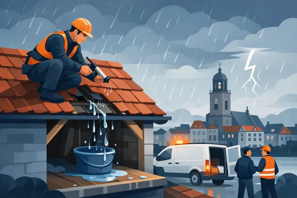 Daklekkage Deventer spoedhulp nodig?
